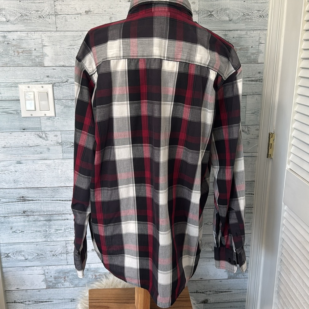 BEVERLY HILLS POLO CLUB BUTTON DOWN CASUAL SHIRT - Picture 5 of 6